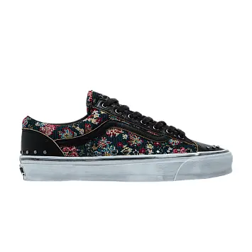 Vans Old Skool 36 Vibram Black Floral - 1