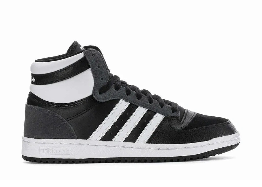 Фото № 1 с приближением к товару «‎adidas Top Ten Hi Black White Grey»