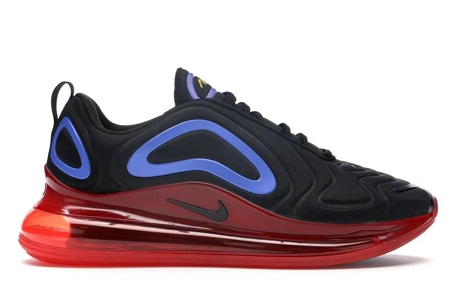 Фото № 1 с приближением к товару «‎Nike Air Max 720 Black Blue Red»