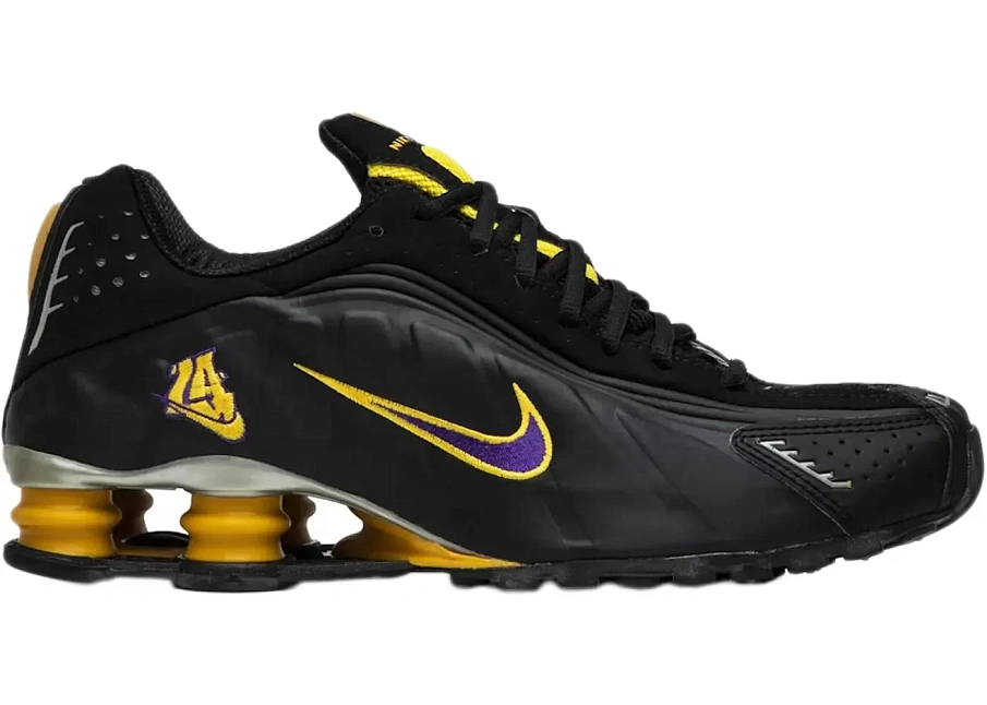 Фото № 1 с приближением к товару «‎Nike Shox R4 LA Lakers»