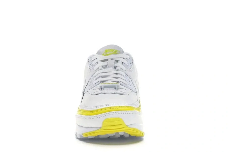 Фото № 2 с приближением к товару «‎Nike Air Max 90 Undefeated White Optic Yellow»