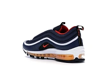 Фото № 6 с приближением к товару «‎Nike Air Max 97 Midnight Navy Habanero Red»
