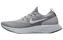 Фото № 1 с приближением к товару «‎Nike Epic React Flyknit Wolf Grey»