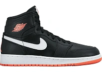 Фото № 1 с приближением к товару «‎Jordan 1 Retro High Black Hot Lava »
