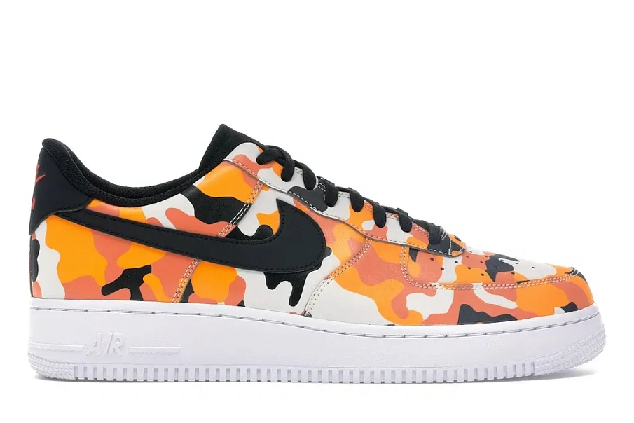Фото № 1 с приближением к товару «‎Nike Air Force 1 Low Camo Orange»