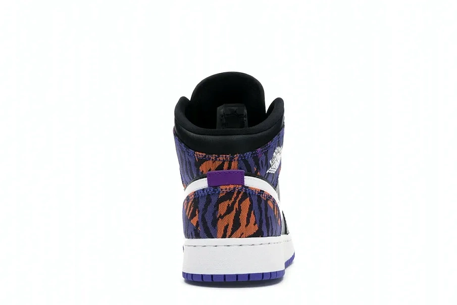 Фото № 4 с приближением к товару «‎Jordan 1 Mid Multi-Color Tiger Stripe »