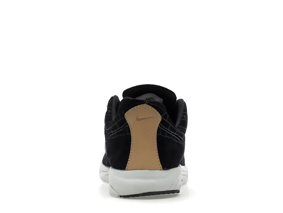 Фото № 4 с приближением к товару «‎Nike Mayfly Leather Premium Black/Black-Dark Grey-Linen»