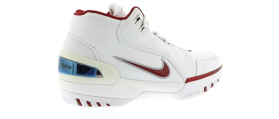 Фото № 6 с приближением к товару «‎Nike Air Zoom Generation White Varsity Crimson»