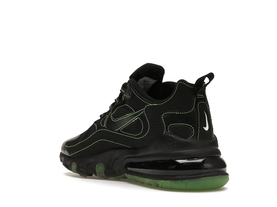 Фото № 5 с приближением к товару «‎Nike Air Max 270 React Black Electric Green»