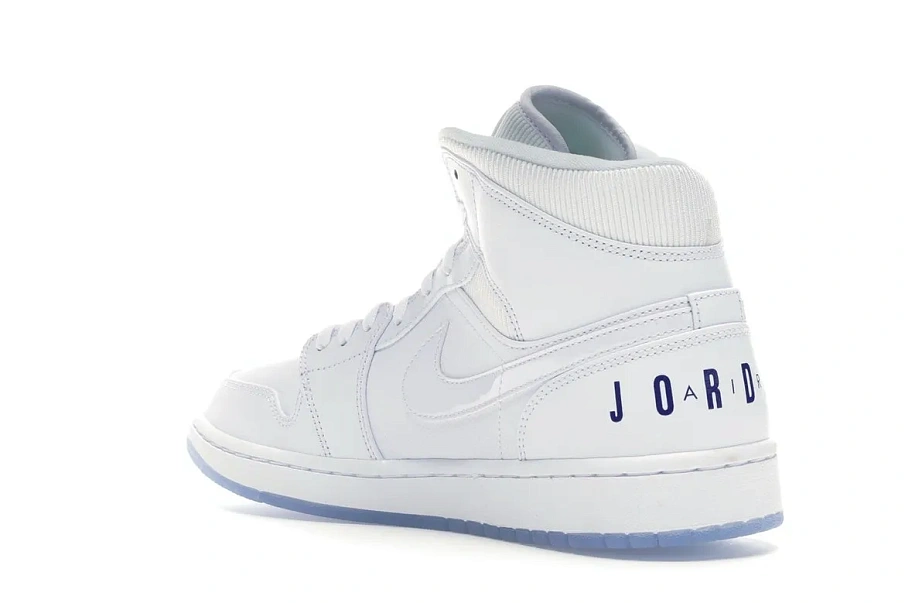 Фото № 5 с приближением к товару «‎Jordan 1 Mid Pure White»