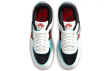 Nike Wmns Air Force 1 Shadow 'White Bleached Aqua' - 5