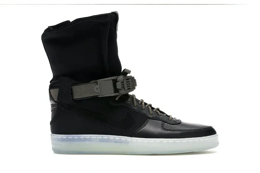 Фото № 1 с приближением к товару «‎Nike Air Force 1 Downtown Acronym Black Olive»