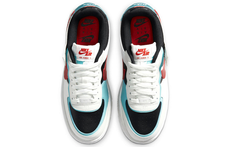 Фото № 3 с приближением к товару «‎Nike Wmns Air Force 1 Shadow 'White Bleached Aqua'»
