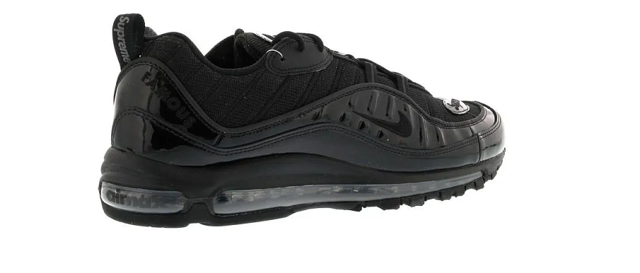 Фото № 6 с приближением к товару «‎Nike Air Max 98 Supreme Black»