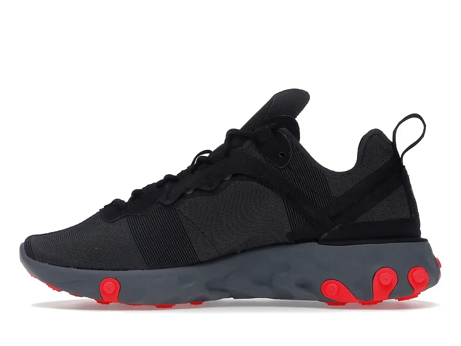Фото № 3 с приближением к товару «‎Nike React Element 55 Black Solar Red »