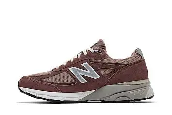 Kith x New Balance 990v4 Made In USA Dusty Mauve - 4