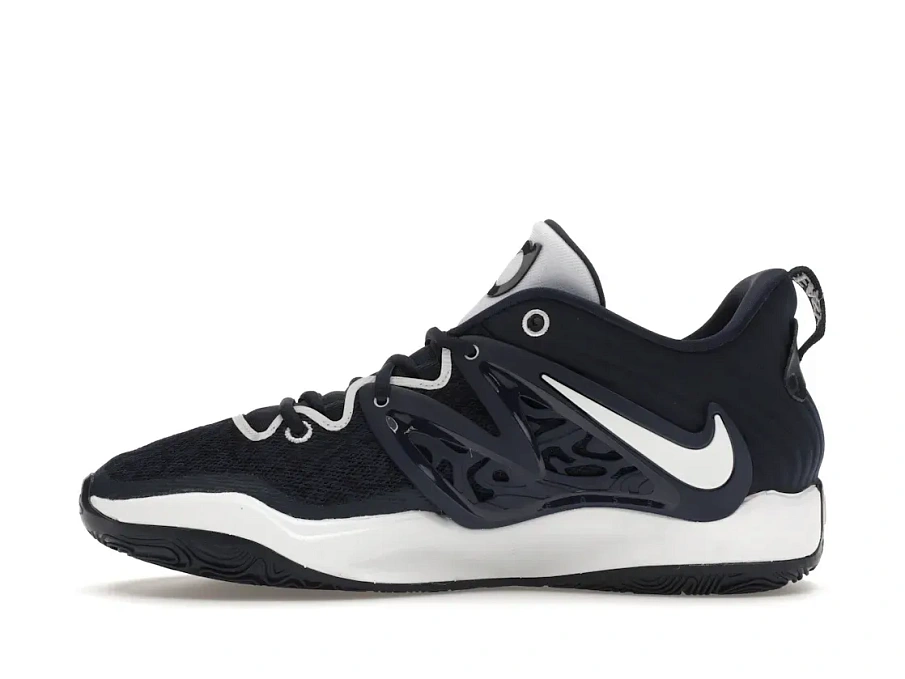 Фото № 3 с приближением к товару «‎Nike KD 15 TB Midnight Navy (White Tongue)»