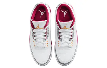 Nike Air Jordan 3 Retro Vintage Basketball shoes Cardinal Red - 6