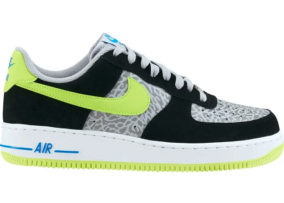Фото № 1 с приближением к товару «‎Nike Air Force 1 Low Reflect Black Volt»