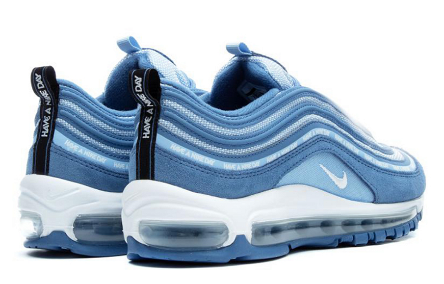 Фото № 3 с приближением к товару «‎Air Max 97 Have a Nike Day Indigo Storm (GS)»
