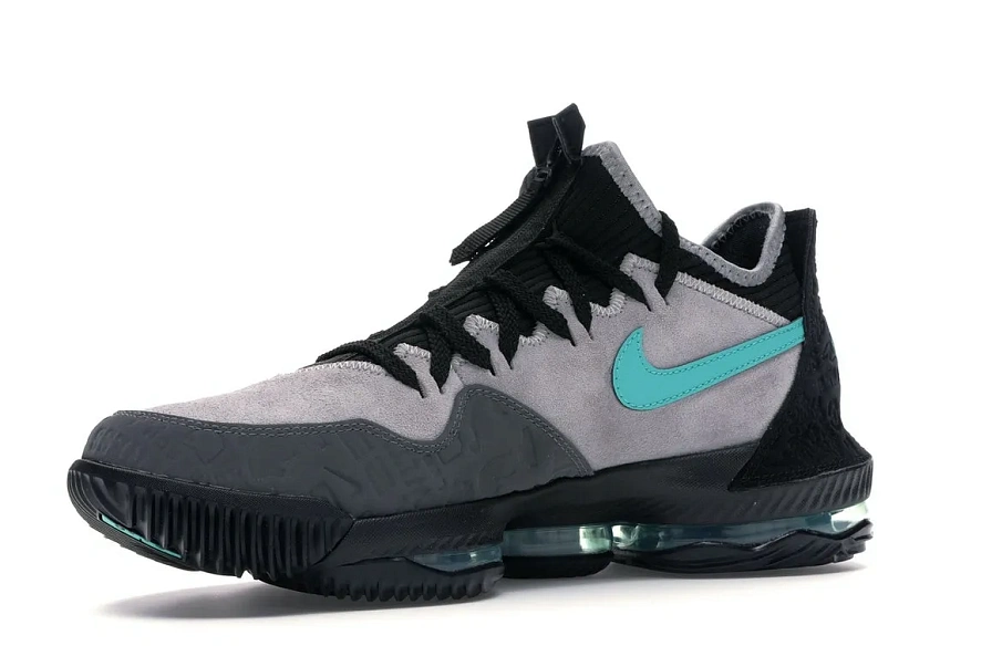 Фото № 3 с приближением к товару «‎Nike LeBron 16 Low Atmos Clear Jade»
