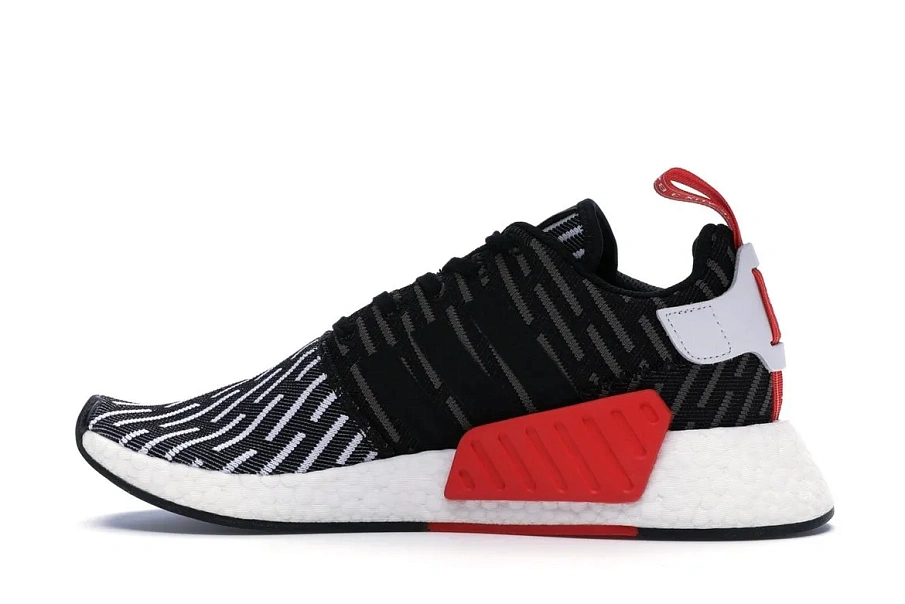 Фото № 5 с приближением к товару «‎adidas NMD R2 Black White»