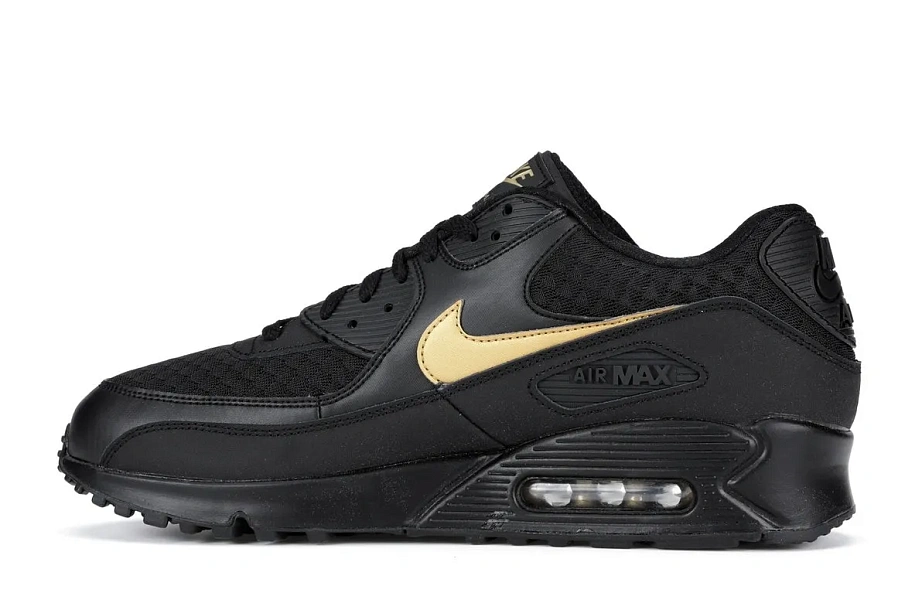 Фото № 6 с приближением к товару «‎Nike Air Max 90 Essential Black Gold»