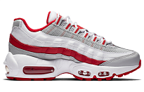 Фото № 2 с приближением к товару «‎Nike Air Max 95 Recraft GS 'Grey Fog Hyper Red'»