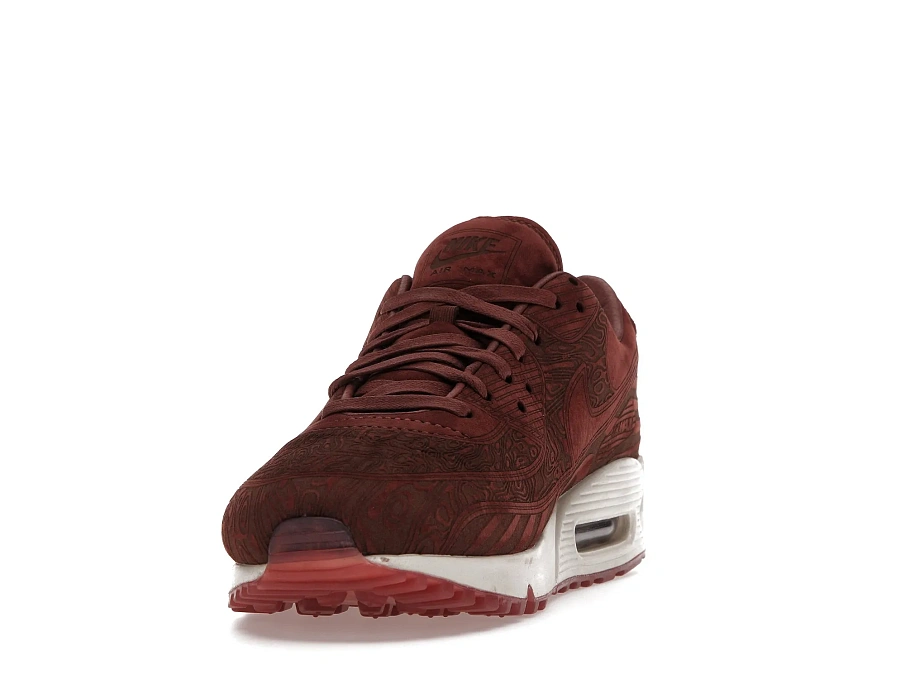 Фото № 2 с приближением к товару «‎Nike Air Max 90 Laser Mahogany»