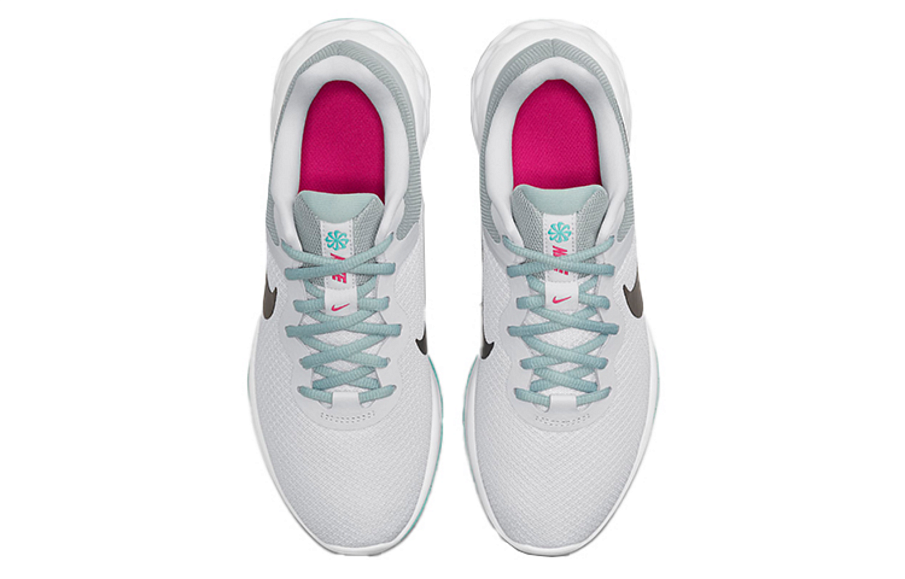 Фото № 4 с приближением к товару «‎Nike Wmns Revolution 6 Next Nature Low-Top Running Shoes GrayGreen»