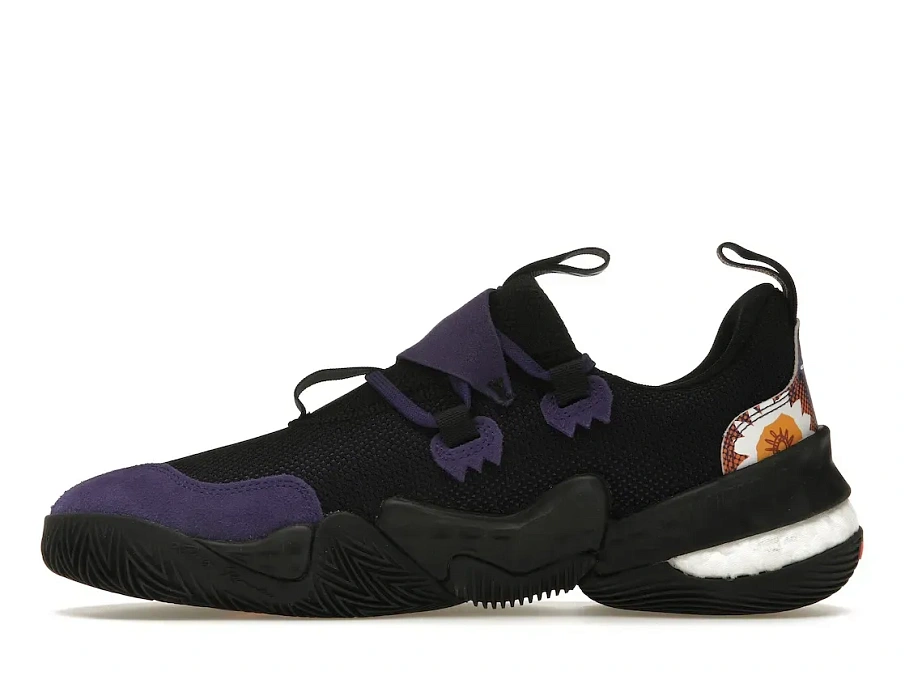 Фото № 3 с приближением к товару «‎adidas Trae Young 1 Black Purple Orange»