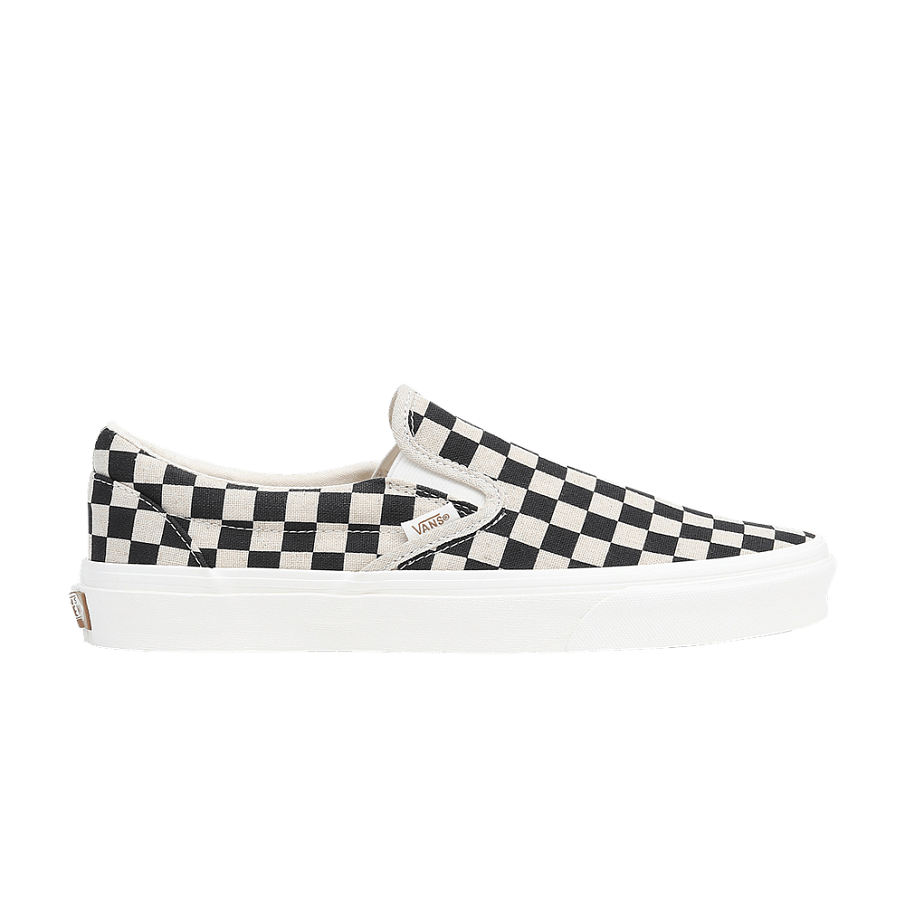Фото № 1 с приближением к товару «‎Vans Classic Slip-On Eco Theory - Black White Checkerboard»