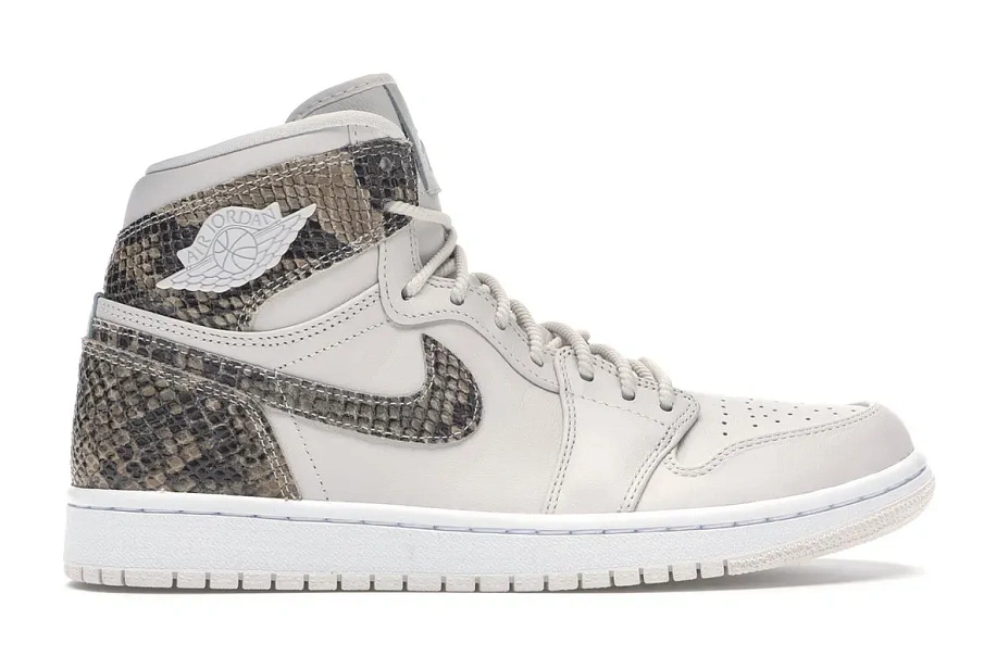 Фото № 1 с приближением к товару «‎Jordan 1 Retro High White Snake »