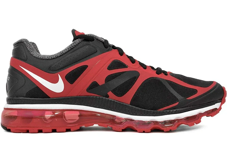 Фото № 1 с приближением к товару «‎Nike Air Max 2012 Black Red»