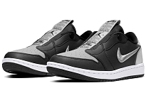 Фото № 3 с приближением к товару «‎Nike Air Jordan 1 Low Slip Shadow Basketball shoes grey»