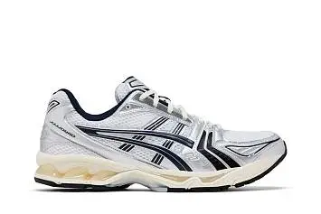 JJJJound x ASICS Gel Kayano 14 White Midnight Navy - 2
