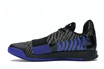 Фото № 3 с приближением к товару «‎adidas Harden Vol. 3 Core Black Active Blue»