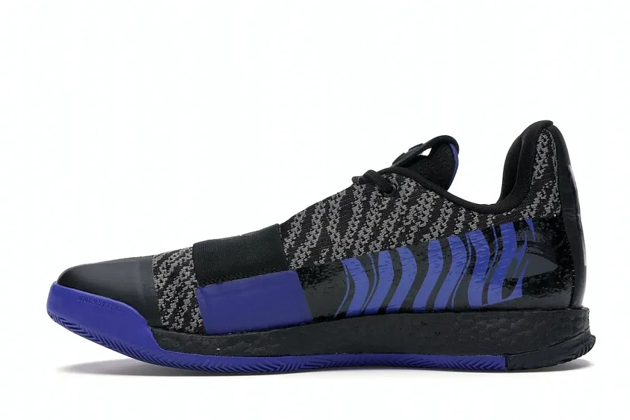 Фото № 3 с приближением к товару «‎adidas Harden Vol. 3 Core Black Active Blue»