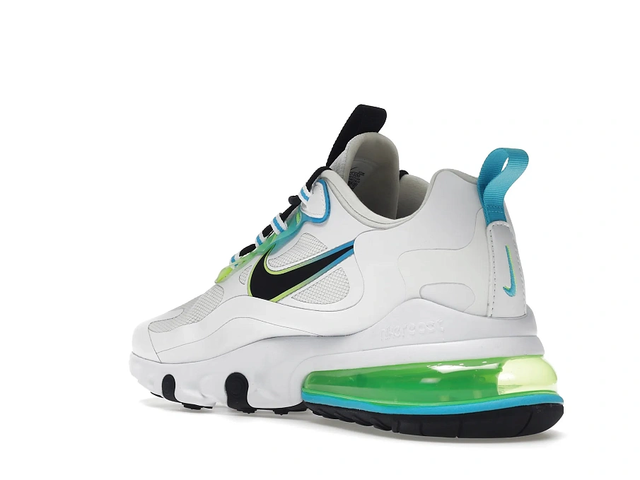 Фото № 6 с приближением к товару «‎Nike Air Max 270 React Worldwide Pack White»