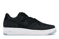 Фото № 1 с приближением к товару «‎Nike Air Force 1 Flyknit Low Black White»