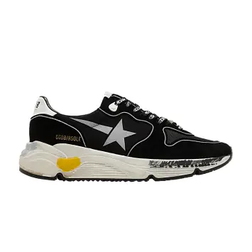 Golden Goose Running Sole Black Silver - 1