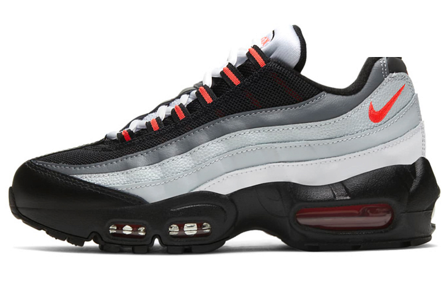 Фото № 1 с приближением к товару «‎Nike Air Max 95 Recraft (GS) BlackGreyRed»