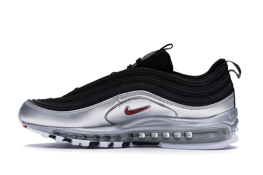 Фото № 6 с приближением к товару «‎Nike Air Max 97 Silver Black»