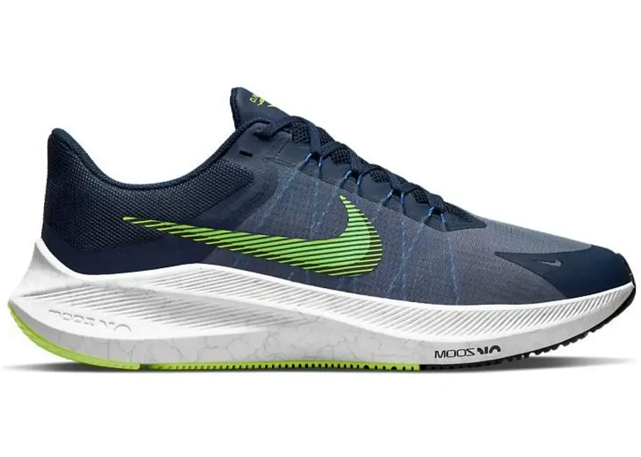 Фото № 1 с приближением к товару «‎Nike Zoom Winflo 8 Midnight Navy Volt»