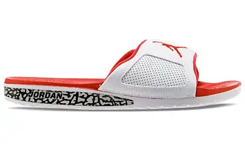 Air Jordan Hydro 3 'Fire Red' WhiteRed - 2
