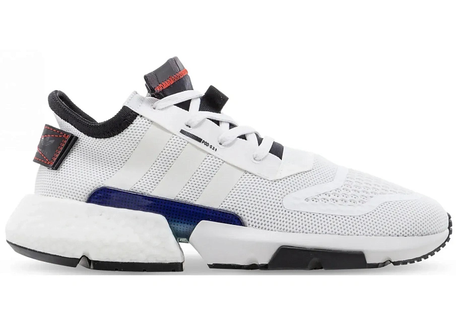 Фото № 1 с приближением к товару «‎adidas POD-S3.1 Cloud White Core Black Blue Shank»