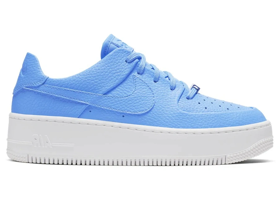 Фото № 1 с приближением к товару «‎Nike Air Force 1 Sage Low University Blue »