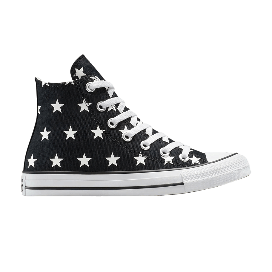 Фото № 1 с приближением к товару «‎Converse Women's Chuck Taylor All Star High Celestial - Black Vintage White»
