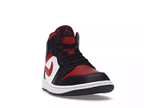 Фото № 1 с приближением к товару «‎Jordan 1 Mid White Black Red (2022)»