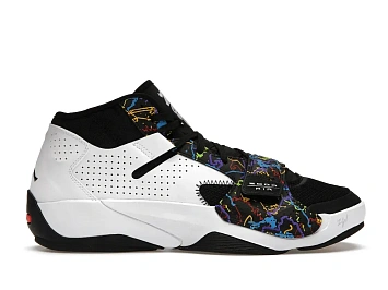 Jordan Zion 2 Noah White Black Multi-Color - 1